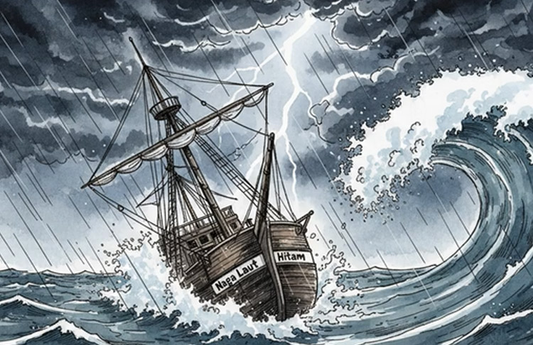 Kapal Hantu Naga Laut Hitam