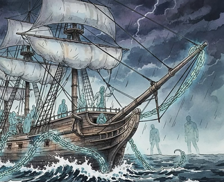 Kapal Hantu Naga Laut Hitam