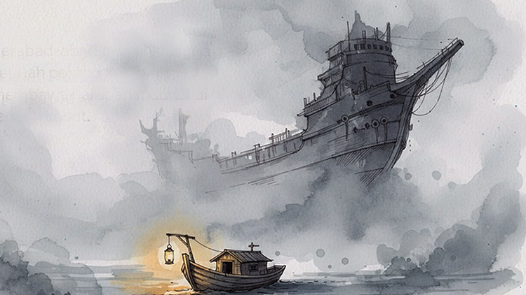 Kapal Hantu Naga Laut Hitam