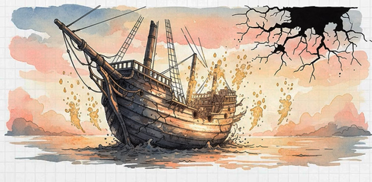 Kapal Hantu Naga Laut Hitam